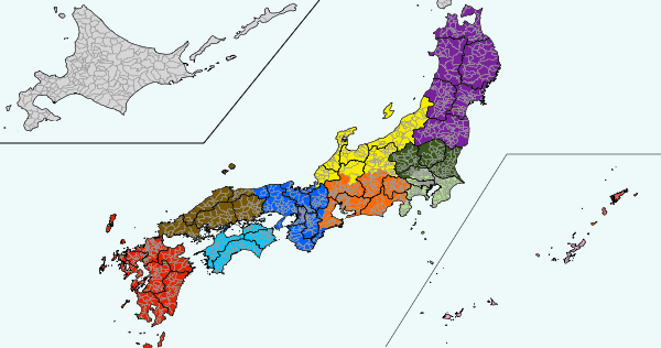 道州制組み分け