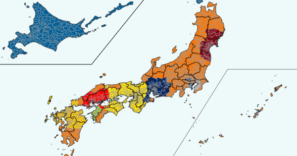 プロ野球１２球団勢力図