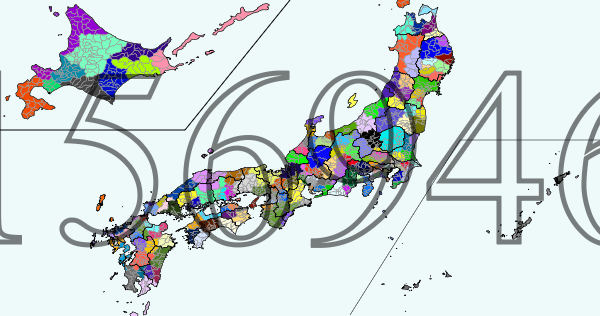 超架空日本地図