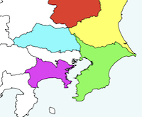 都道府県単位の地図