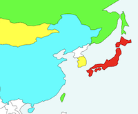 世界の国と地域の地図